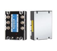 MDBJTCYZN 1Pcs DC-AC 3-32V AC-AC 70-280V Three Phase SSR Solid State Relay 3P SSR Module 10A 25A 40A 60A 80A 100A 120A(AC contrtol AC 80A)