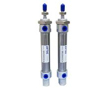 MDBJTCYZN 1PCS MA16 20 25 32 40 Pneumatic Cylinder 25-500mm Stroke Stainless Steel Double Action Air Cylinders(150mm Stroke-S-CA,20mm Bore)