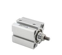 MDBJTCYZN 1pcs SDA40-B air Pneumatic Cylinder SDA40X30-B-S Double Acting Compact Cylinder Bore 40mm Stroke 5-100mm Male Thread(SDA40X5-B,Nill)
