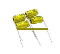 MDBJTCYZN 2PCS Frequency electrolytic Capacitor axial Horizontal NP 100V4.7UF 10X16MM