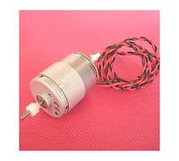 MDBJTCYZN Démarreur électronique CC 3 V-48 V RS-365PH avec engrenage, module 0,4 haute vitesse, balais de carbone 14 dents, for photocopieur, aspirateur, sèche-cheveux