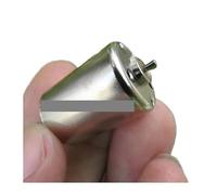 MDBJTCYZN Démarreur électronique CC 6 V 0,03 A, 9000 tr/min, longueur de l'arbre sortie 2,8 mm, diamètre 1,5, commutateur métallique DIY, démarreur à balais