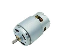 MDBJTCYZN Démarreur électronique RS-775WC-4538 DC 12 V 18 24 8600 tr/min, couple élevé, double arbre, moleté, outils de bricolage, machine à polir