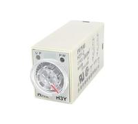 MDBJTCYZN Relais temporisé électronique à bouton de commande AC 250 V 5 A 0-60 secondes H3Y-2 MDBJTCYZN
