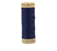 MDC Bobine Fil Coton 90m fabriqué en France - Bleu Marine C167