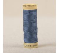 MDC Bobine Fil Coton 90m fabriqué en France - Bleu Roy C441