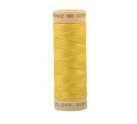 MDC Bobine Fil Coton 90m fabriqué en France - Jaune C19