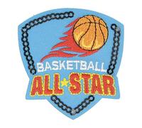 MDC Ecusson thermocollant Blason Sport Basketball 5,5cm x 5cm
