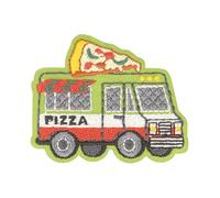 mdc Ecusson thermocollant Food Truck Pizza 4,5cm x 3,5cm