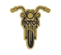 MDC Ecusson thermocollant Moto Motor 5cm x 4,5cm