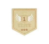 mdc Ecusson thermocollant Sport Classique Beige 5cm x 4,5cm
