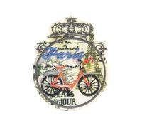 MDC Ecusson thermocollant Vintage vélo 6cm x 4,5cm