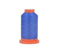 MDC Lot de 3 bobines Fil Mousse Polyester 1000m fabriqué en France pour surjeteuse Bleu foncé