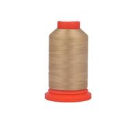 MDC Lot de 3 bobines Fil Mousse Polyester 1000m fabriqué en France pour surjeteuse Taupe
