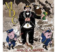 Mdc - War Is A Racket [Vinyl Lp] Black, Colored Vinyl, Gold
