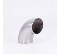 MDD 12,7/16/19/22/25/28/32/34/38/40/42/45/48/51 / 52mm OD Souder Bout À Bout du Coude De 90 Degrés, SUS 304 INOX Tuyau Sanitaire D'assemblage (Size : 16mm OD)