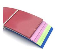 MDD 20pcs / Lot Bande Thermorétractable, for 21700 Batterie Wrap PVC Gaine Thermorétractable Sleeving Prédécoupé Chaque Batteries 77mm Couvrant