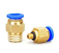 MDD Air Pneumatique Connecteur Rapide M5, Filetage Mâle 1/4 1/2 1/8 3/8 Tuyau De Tube De Tuyau De Tuyau Comprimé (Color : 6 03)