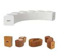 MDDKOP Fauteuil Accordéon Pliable en Papier, Polyvalent, Peut Servir De Table Basse, De Tabouret À Langer Et De Banc, pour Répondre À Vos Différents Besoins(Blanc,300x30x28cm+6Cush)