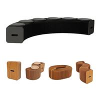 MDDKOP Fauteuil Accordéon Pliable en Papier, Polyvalent, Peut Servir De Table Basse, De Tabouret À Langer Et De Banc, pour Répondre À Vos Différents Besoins(Noir,300x30x28cm+6Cush)