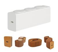 MDDKOP Fauteuil Accordéon Pliable en Papier, Polyvalent, Peut Servir De Table Basse, De Tabouret À Langer Et De Banc, pour Répondre À Vos Différents Besoins(Blanc,150x30x28cm+3Cush)