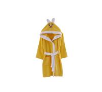 M'deco - Peignoir Eponge Enfant Jaune Dimensions - 1/2 Ans