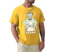 MDEM Dr. Stone Senku Japan Anime T - Shirt Garçon Blanc Vintage Vêtements À Séchage Rapide Hommes T - Shirt Graphique-color6||S