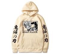 MDEM Japonais Anime Démon Tueur Harajuku Akaza Manga Sweats À Capuche Gothique Dessin Animé Hommes Hiver À Manches Longues Sweats À Capuche Streetwear-style6||M