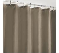 mDesign Doublure de rideau de douche en tissu très résistant - 72"" x 72"" - Taupe/Brown