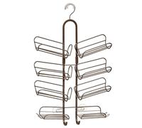 mDesign Étagère de douche en métal à suspendre - Étagère de rangement de bouteilles avec crochets pour douche, baignoire - Étagère de douche à suspendre pour shampooing, après-shampoing - Collection