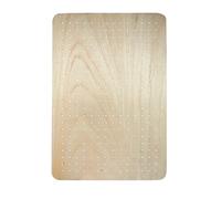 Mdf Board Plaqué, Nature, 40x60x2,5cm, Y Compris Suspension