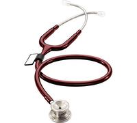 MDF Instruments - MD One - Stéthoscope Pédiatrique - Pavillon Double - Acier Inoxydable - Bordeaux (MDF777C-17)