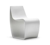 MDF ITALIA chaise SIGN (Blanc Opaque - Polyéthylène)