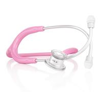 MDF MD One Stéthoscope Néonatal à Double Pavillon - Pour Nourrisson - Acier Inoxydable - Rose (MDF777I-01)