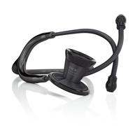 MDF ProCardial Stéthoscope de Cardiologie Léger en Titane, Adulte, Pavillon Double, Garantie de 30 Ans, Tubulure Noir, Pavillon-Casque BlackOut (MDF797TBO)