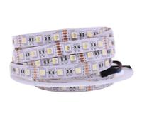 MDFCWJATHI 5 Meters LED Flexible Strip, DC12V/24V 12mm PCB 4in1/5in1 RGB+CCT 5050 60leds/m 5-in-1 Chip Tape Light LED Decorative Strip Lighting(12V RGBW,IP65)