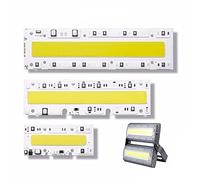 MDFCWJATHI Pack of 4, DIY LED Cob Floodlight Lamp AC110V 30W/50W/70W/100W/150W Smart IC Matrix Chip Board Bulb Household Bulbs(110V Warm White,50W)