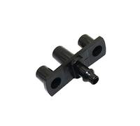 MDFCWJATHI Pipe connector 50 Pcs 7.5mm G-type Nozzle Bracket 4/7mm Hose Interface Garden Water Splitters Barbed Garden Irrigation Pipe Accessories (Diameter : 1/4'') MDFCWJATHI