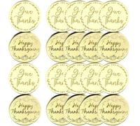 mdgfge Lot de 20 décorations de cupcakes rondes en acrylique doré avec miroir gravé pour Thanksgiving, automne, pâtisserie, pâtisserie, dessert, accessoires