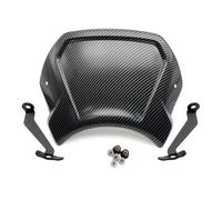 MDGHJD Housses de pare-brise de moto - Plaque frontale vintage - Déflecteur de pare-brise pour H&ond&a CB125R CB300R CB650R CB1000R 18-20 18-22 2019-2023