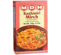MDH Kashmiri Mirch (Red Chilli Powder), 3.5-Ounce Boxes (Pack of 10)