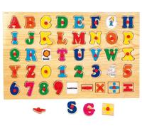 Mdi - Jouets En Bois - Puzzle Alphabet Bois