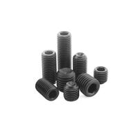 Mdingbao-Boulons à Six pans 6#-32, 8#-32, UNF 10#-32 À Six pans Creux Allen Cup Point Vis sans tête Vis de réglage Boulon de qualité de Traction 12.9, 20Pc, Forte résistance à l’Usure (Color : 1/4",
