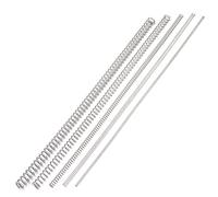 Mdingbao-Ressorts de Compression 1 PCS Petit Ressort de Compression de Bobine Longue en Acier Inoxydable, diamètre de Fil de 0,8-1mm * 4-12mm de diamètre * 305mm de Longueur, Forte flexibilité