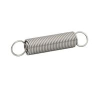 Mdingbao-Ressorts de compression Length 10-50mm, outer diameter 2mm-6mm, wire diameter 0.3mm, 0.4mm, 0.5mm stainless steel double hook tension spring, 10 pcs bonne capacité d'étirement(10mm,0.3x2mm)