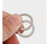 Mdingbao-Rondelles d'arrêt Épaisseur de 1,0 mm en Acier Inoxydable 304 Joint de laveuse Plate Ultrathin M4-M40 A2 Rondelles Minces, Corrosion et Durable (Inner Diameter : M18X25X1.0 50Pcs)