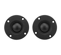MDKSOUITY 2 pièces, Haut-Parleur Tweeter HiFi de 2 Pouces, 6 Ω, 30 W, Haut-Parleur stéréo avec Aimant en néodyme, Cornet Audio Haute fidélité pour système PA multimédia et cinéma Maison