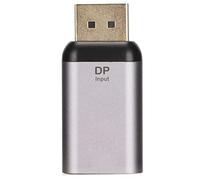 MDKSOUITY Adaptateur d'entrée DP mâle vers Sortie HD Femelle, convertisseur 4K HD DisplayPort vers HDMI, Adaptateur Mini DP vers HDMI en Alliage d'aluminium avec connecteur plaqué Or pour