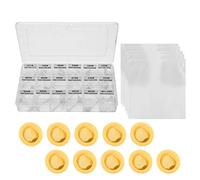 MDKSOUITY Kit De Remplacement De Têtes Magnétiques pour Disque Dur, Outils Professionnels De Réparation, 50PCS ABS pour SAS Et SCSI, avec Chiffon Anti - Poussière Et Couvre - Doigts