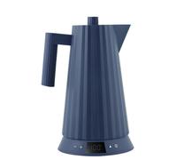 MDL21 Plisse / Plissé Bouilloire avec contrôle de la température Alessi Bleu - 8003299494231